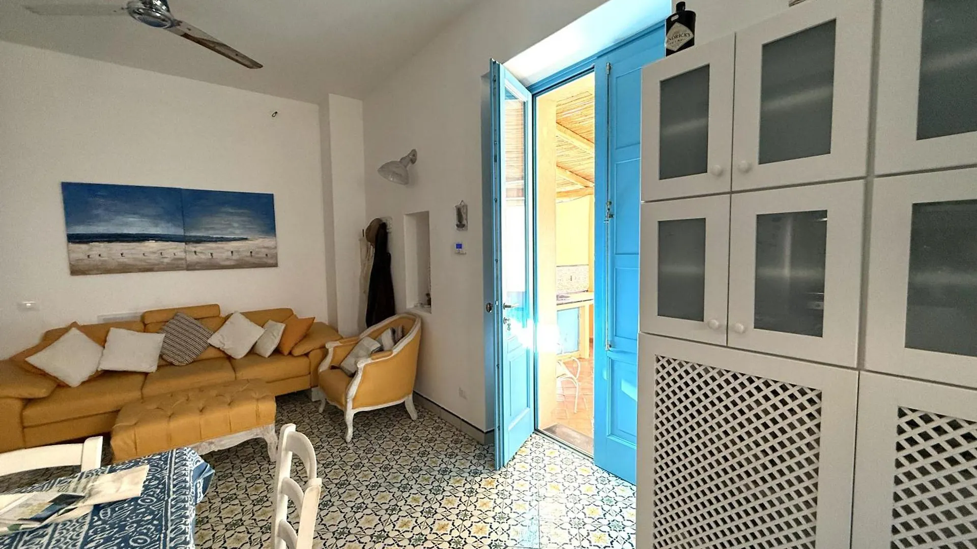 Casa Caraedo Sulla Spiaggia Isola Salina Lingua Casa de Férias